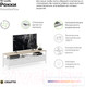 Миниатюра изображения товара Тумба Crafto Фрида 03 154x40x47 (каштан/белый)