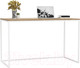 Миниатюра изображения товара Письменный стол Crafto Вествуд Лофт 04 120x60x75 (белый/дуб)