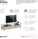 Миниатюра изображения товара Тумба Crafto Фрида 07 154x40x47 (каштан/латте)