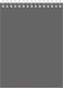 Миниатюра изображения товара Блокнот BG Для конференций / Б5гр60 8592 (60л, серый)