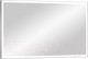 Миниатюра изображения товара Зеркало Континент Frame Silver Led 100x70