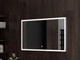 Миниатюра изображения товара Зеркало Континент Frame Silver Led 120x70