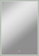 Миниатюра изображения товара Зеркало Континент Frame Silver Led 70x100