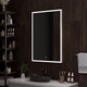 Миниатюра изображения товара Зеркало Континент Frame Silver Led 70x100