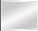 Миниатюра изображения товара Зеркало Континент Frame Black Led 100x70