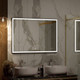 Миниатюра изображения товара Зеркало Континент Frame Black Led 100x70