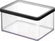Миниатюра изображения товара Емкость для хранения Rotho Loft Premium / 1161008080 (прозрачный/черный)