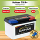 Миниатюра изображения товара Автомобильный аккумулятор Kainar 75 R+ низкий / 075 12 20 02 0141 05 06 0 L (75 А/ч)