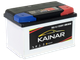 Миниатюра изображения товара Автомобильный аккумулятор Kainar 75 R+ низкий / 075 12 20 02 0141 05 06 0 L (75 А/ч)