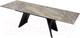 Миниатюра изображения товара Обеденный стол M-City Ivar 180 Marbles KL-80 / 626M04533 (серый мрамор/керамика)