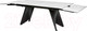 Миниатюра изображения товара Обеденный стол M-City Ivar 180 Marbles KL-99 / ROCAVA9649GNKL99 (белый мрамор/керамика)