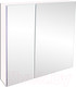 Миниатюра изображения товара Шкаф с зеркалом для ванной Аква Симпл ШНС-5.03.4.00.800