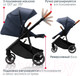 Миниатюра изображения товара Детская универсальная коляска Britax Romer Strider-M 2 в 1 / ST36103 (Navy Ink)