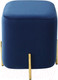 Миниатюра изображения товара Пуф M-City Ares / 628M04400 (Bluvel-86 Navy Blue/Gold)
