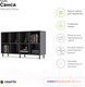 Миниатюра изображения товара Тумба Crafto Санса 07 150x40x75 (графит)