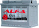 Миниатюра изображения товара Автомобильный аккумулятор ALFA battery EFB 66 R (66 А/ч)
