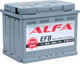 Миниатюра изображения товара Автомобильный аккумулятор ALFA battery EFB 66 R (66 А/ч)