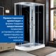 Миниатюра изображения товара Душевая кабина Saniteco SN-120BR (120x80)