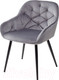 Миниатюра изображения товара Стул M-City Breeze / UDC9051BLV14 (Bluvel-14 серый/черный)