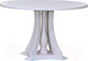 Миниатюра изображения товара Обеденный стол Dipriz Evans круглый 100x100x75 / Д.60010.1 (белый)