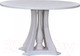 Миниатюра изображения товара Обеденный стол Dipriz Evans круглый 100x100x75 / Д.60010.1 (белый)