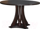 Миниатюра изображения товара Обеденный стол Dipriz Evans круглый 100x100x75 / Д.60010.3 (темный орех)