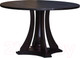 Миниатюра изображения товара Обеденный стол Dipriz Evans круглый 100x100x75 / Д.60010.3 (темный орех)