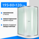 Миниатюра изображения товара Душевой уголок Saniteco SN-120L (120x80)