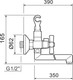 Миниатюра изображения товара Смеситель РМС SL138-140P