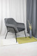 Миниатюра изображения товара Кресло мягкое Sheffilton SHT-AMS2-1 (угольно-серый/черный муар)