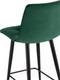 Миниатюра изображения товара Стул барный Stool Group Джанго полубарный / vd-django-b19 (велюр зеленый)