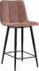 Миниатюра изображения товара Стул барный Stool Group Джанго полубарный / vd-django-b15 (велюр пыльно-розовый)