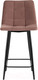 Миниатюра изображения товара Стул барный Stool Group Джанго полубарный / vd-django-b15 (велюр пыльно-розовый)
