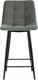 Миниатюра изображения товара Стул барный Stool Group Джанго полубарный / vd-django-b26 (велюр серый)