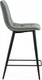 Миниатюра изображения товара Стул барный Stool Group Джанго полубарный / vd-django-b26 (велюр серый)