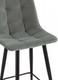 Миниатюра изображения товара Стул барный Stool Group Джанго полубарный / vd-django-b26 (велюр серый)