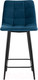 Миниатюра изображения товара Стул барный Stool Group Джанго полубарный / vd-django-b29 (велюр синий)