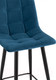 Миниатюра изображения товара Стул барный Stool Group Джанго полубарный / vd-django-b29 (велюр синий)