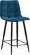 Миниатюра изображения товара Стул барный Stool Group Джанго полубарный / vd-django-b29 (велюр синий)