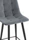 Миниатюра изображения товара Стул барный Stool Group Джанго полубарный / vd-django-b27 (велюр темно-серый)