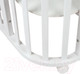 Миниатюра изображения товара Детская кроватка INDIGO Baby Lux 3 в 1 (белый)