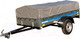 Миниатюра изображения товара Прицеп для автомобиля Кремень Стандарт 2.5х1.3 (31см борт, тент 30см)