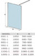 Миниатюра изображения товара Душевая стенка WeltWasser WW400 70G-1