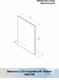 Миниатюра изображения товара Зеркало Континент Trezhe Led 50x70 (с бесконтактным сенсором, холодная подсветка)