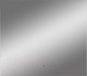 Миниатюра изображения товара Зеркало Континент Trezhe Led 80x70 (с бесконтактным сенсором, холодная подсветка)