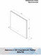 Миниатюра изображения товара Зеркало Континент Trezhe Led 80x70 (с бесконтактным сенсором, холодная подсветка)
