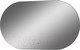 Миниатюра изображения товара Зеркало Континент Fleur Led 110х65 (с бесконтактным сенсором, холодная подсветка)