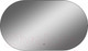 Миниатюра изображения товара Зеркало Континент Fleur Led 110х65 (с бесконтактным сенсором, холодная подсветка)