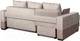 Миниатюра изображения товара Диван угловой Мебельград Бостон Стандарт (лана бежевый/лана бежевый/лана капучино)
