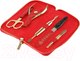 Миниатюра изображения товара Набор для маникюра Dewal 902RED (красный)